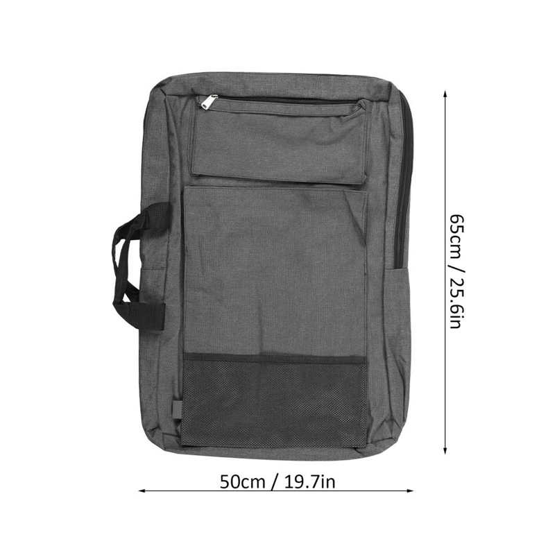 Waterproof Art Drawing Bag Art Drawing Bag Waterproof Backpack Sketch Board Storage Multi‑Function Tote Bag