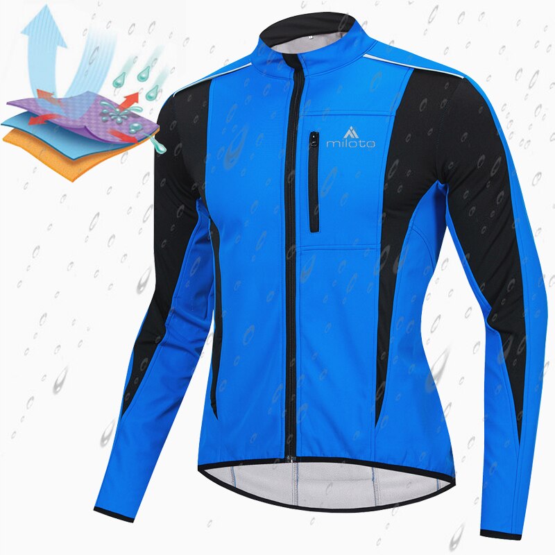 Fietsjack ademend winddicht reflecterend waterdicht mtb fiets regenjack lente herfst winter waarschuwing kleding