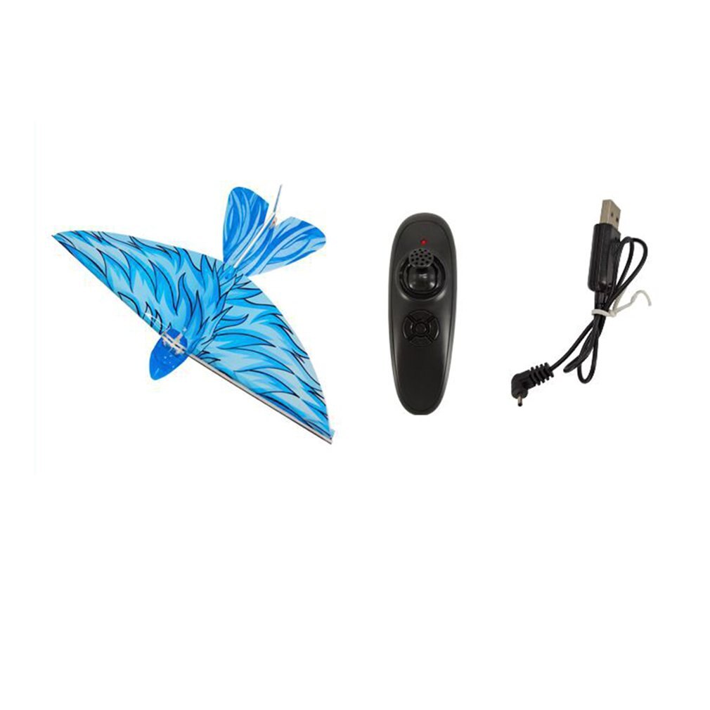 Remote Control Simulation Flying Bird 2.4G Remote Control Airplane Hand Throwing Flying Educational Toy