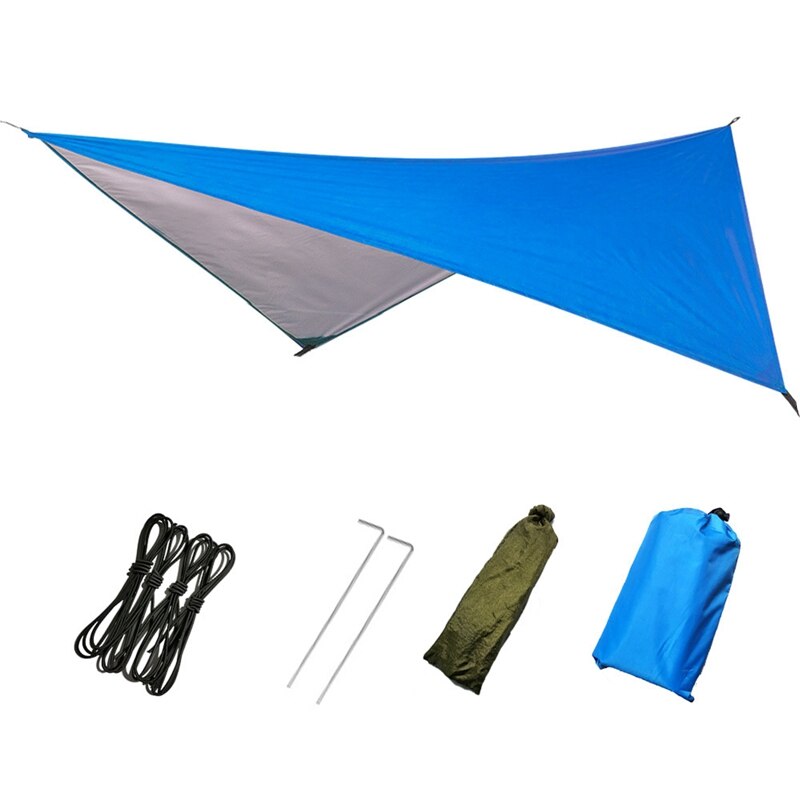 Waterproof Sun Shelter Triangle Sunshade Protection Outdoor Garden Patio Pool Shade Sail Awning Camping Shade Cloth: BL2