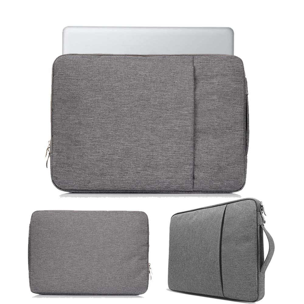 Waterproof Zipper Laptop Bag for Apple Macbook Air 11&quot;/Macbook 12&quot;/Air 13&quot;/Pro 13&quot;/Pro 15&quot;/White 13&quot;/Pro 16 Inch Laptop Handbag: grey / Macbook Pro 16inch