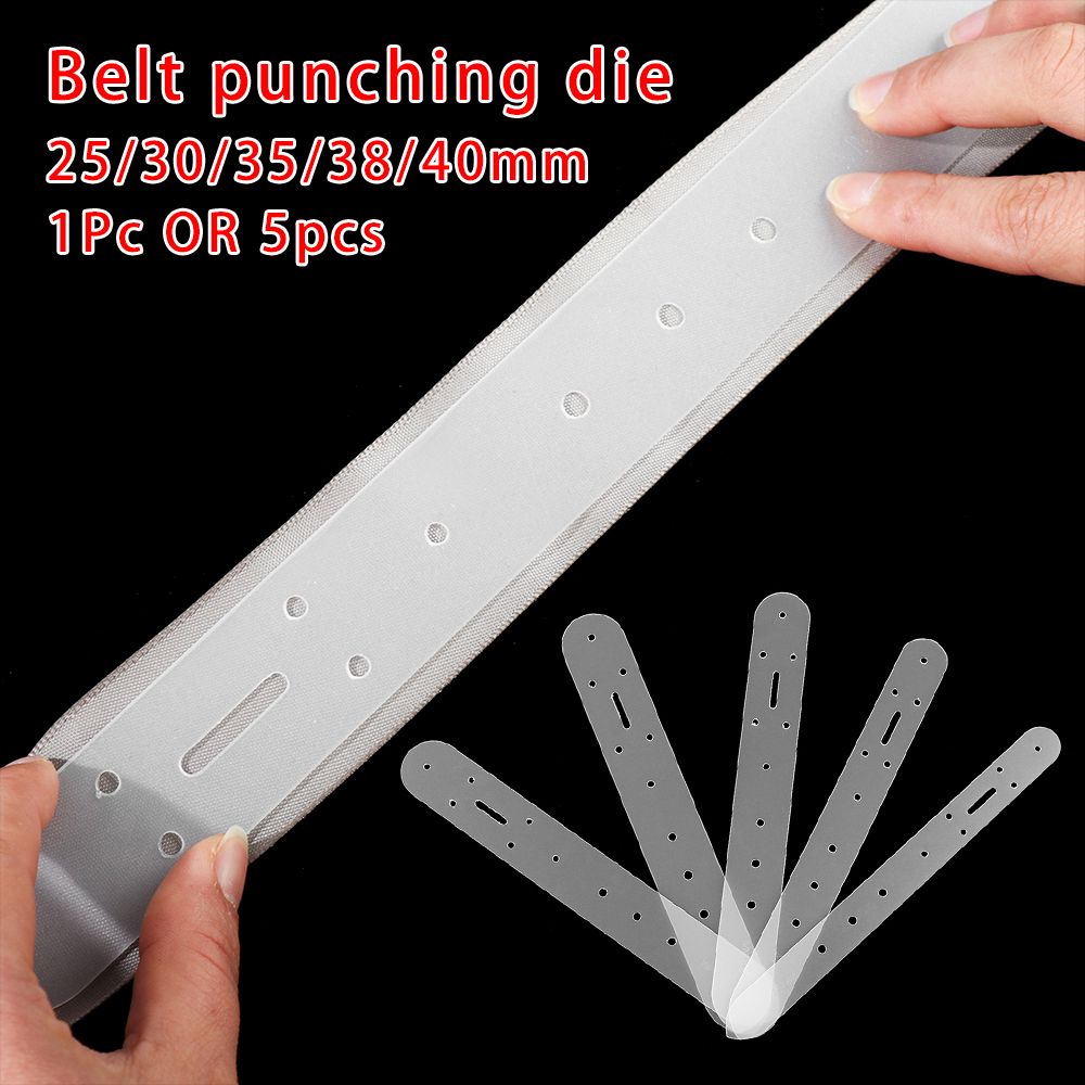 Useful Handcraft Leather Crafts Stencil Belt Punching Mould Punch Hole Templates Positioning Tools