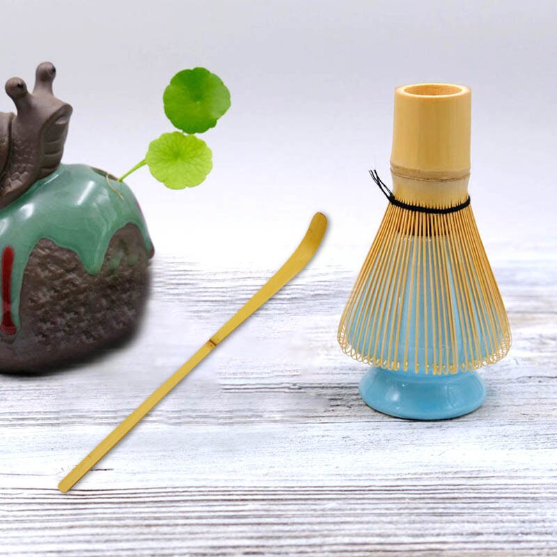 3 Pcs Retro Bamboe Matcha Thee Whisk Set Voor Japanse Theeceremonie Gq