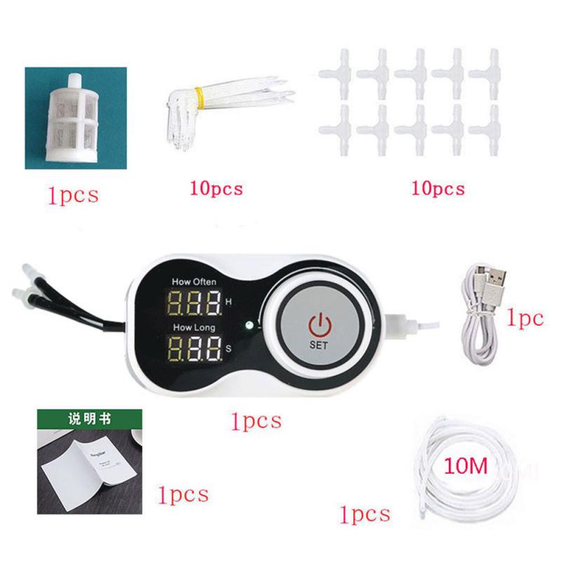 Gardening Plant Drip Irrigation System watering devices Automatic watering Plant Flowers Water Seedling Indoor Outdoor Watering: 10 drops