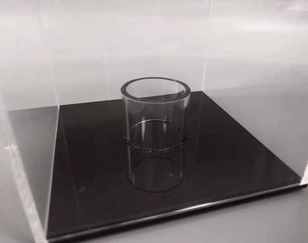 Uv -beskyttet kube akryl baseball vitrine baseball holder memorabilia display opbevaring til officiel baseball