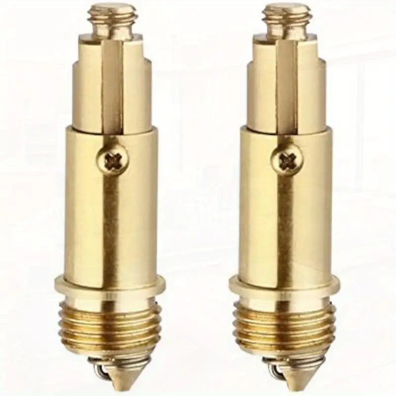 Washbasin drain plug copper spring valve, spring plug bounce valve, brass sink bathroom trash replacement easy to pop out: Chrome