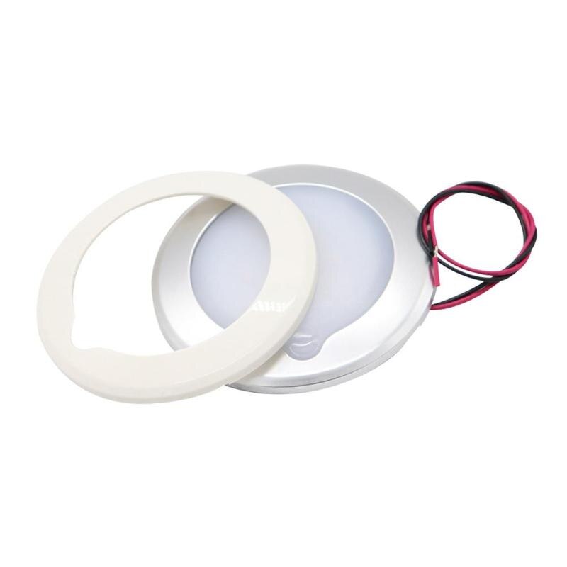 9-30V RC LED Touch Adjustable Luminosity RV Roof Ceiling Cabin Light IP67 Touch Dimming Caravan Marine Interior Lamp