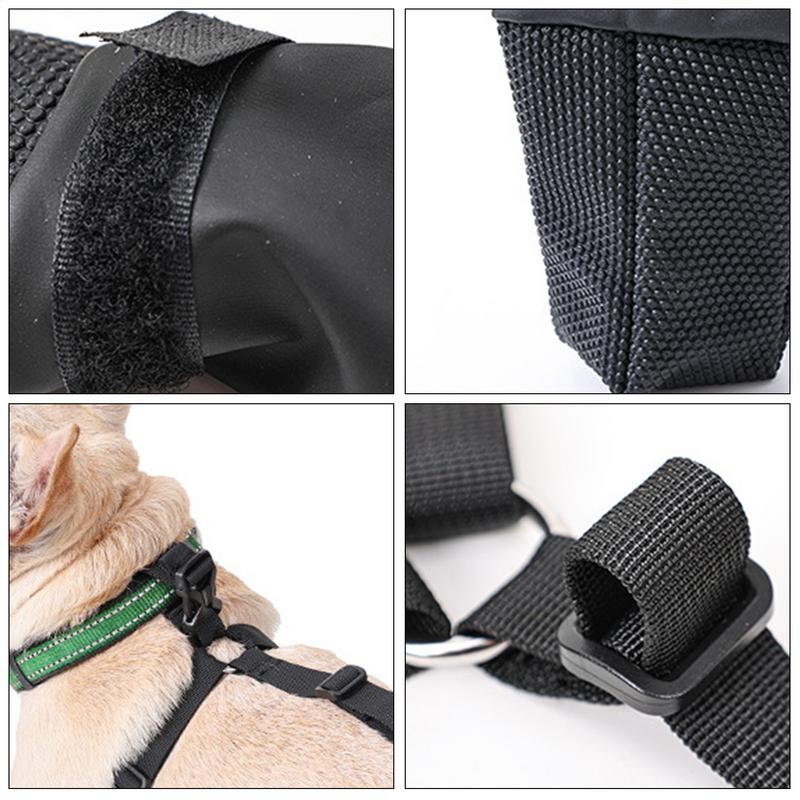 Scarpe per cani Stivali per cani regolabili impermeabili Scarpe traspiranti per animali domestici Scarpe morbide per bulldog francese Accessori per protezione esterna Fornitura per animali domestici