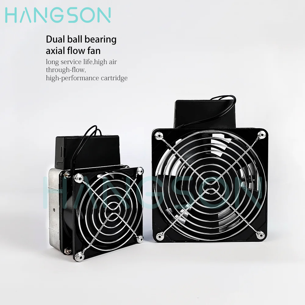 PTC Elektrischer Heizlüfter für Schrank, 100 W, 150 W, 200 W, HVL 031, kompakte industrielle Aluminiumgussheizung für Schrank