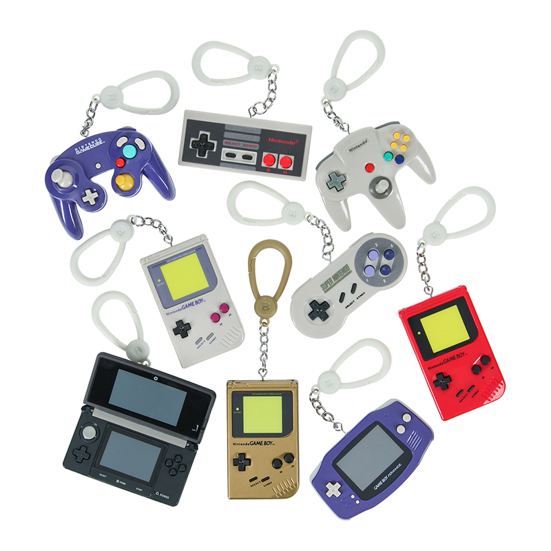 JOSeries-Mini clé de manette de jeu, boîte ennemi aléatoire, porte-clés de voiture, pendentif de sac à dos, sac ennemi, surprise aléatoire