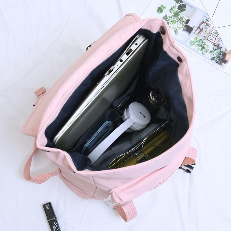 2020 Hotsale plac tornister dla dziewcząt chłopców kolegium niebo niebieska obudowa plecaki studenckie dla obu płci kobiet wodoodporna szkoła Oksford torby