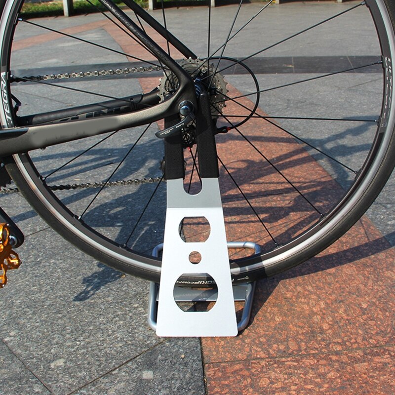 Universal Dreieck Hinten Hub Berg Mountainbike Ständer Boden Parkplatz Fahrrad Lagerung Instant Rack Halterung