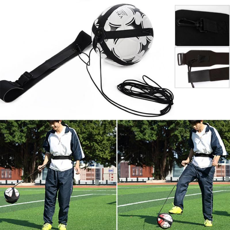 FußBall Ausbildung Sport Unterstützung Einstellbar FußBall Trainer FußBall Ball Praxis Gürtel Ausbildung Ausrügestochen trete