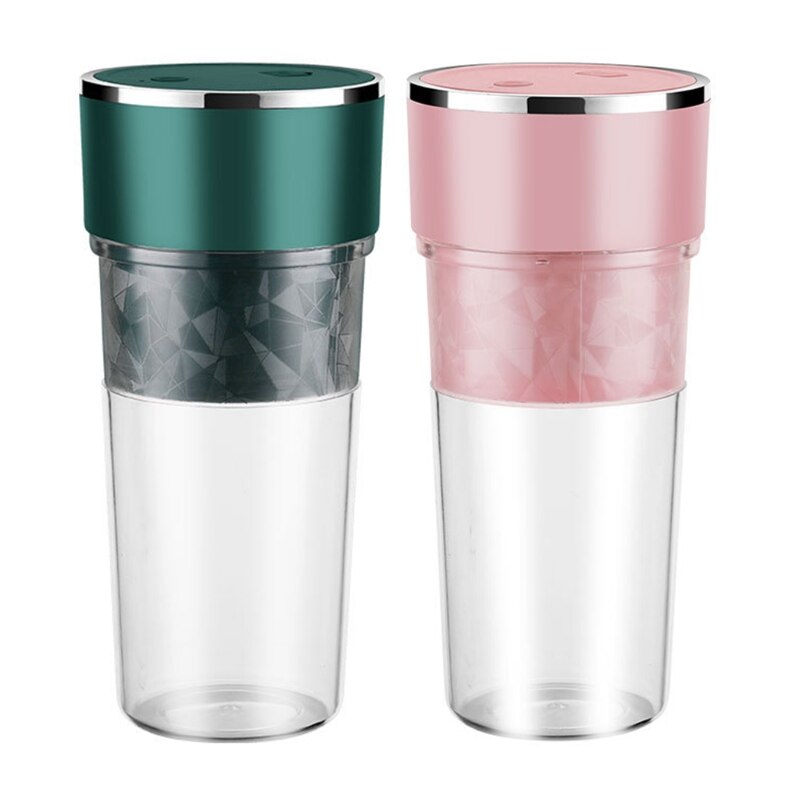 Portable Blender Personal Size Blender Smoothies and Shakes Mini Blender USB Rechargeable Four Blades Handheld Blender
