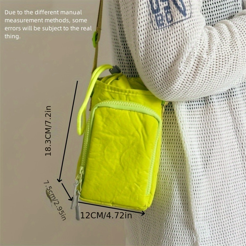 Mobile Phone Bag Crossbody Shoulder Water Bottle Bag Waterproof Yoga Bag Running Sports Outdoor Portable Bag