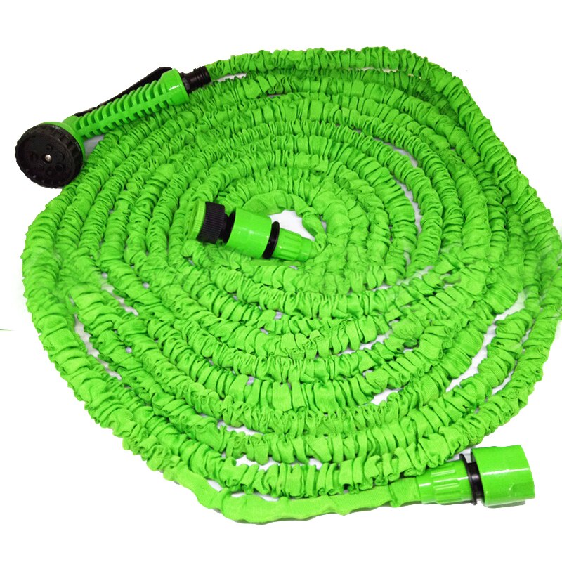 50ft-100ft tuinslangen uitbreidbaar magische flexibele waterslang eu-slang plastic slangen buis met spuitpistool voor het besproeien van de autowasstraat