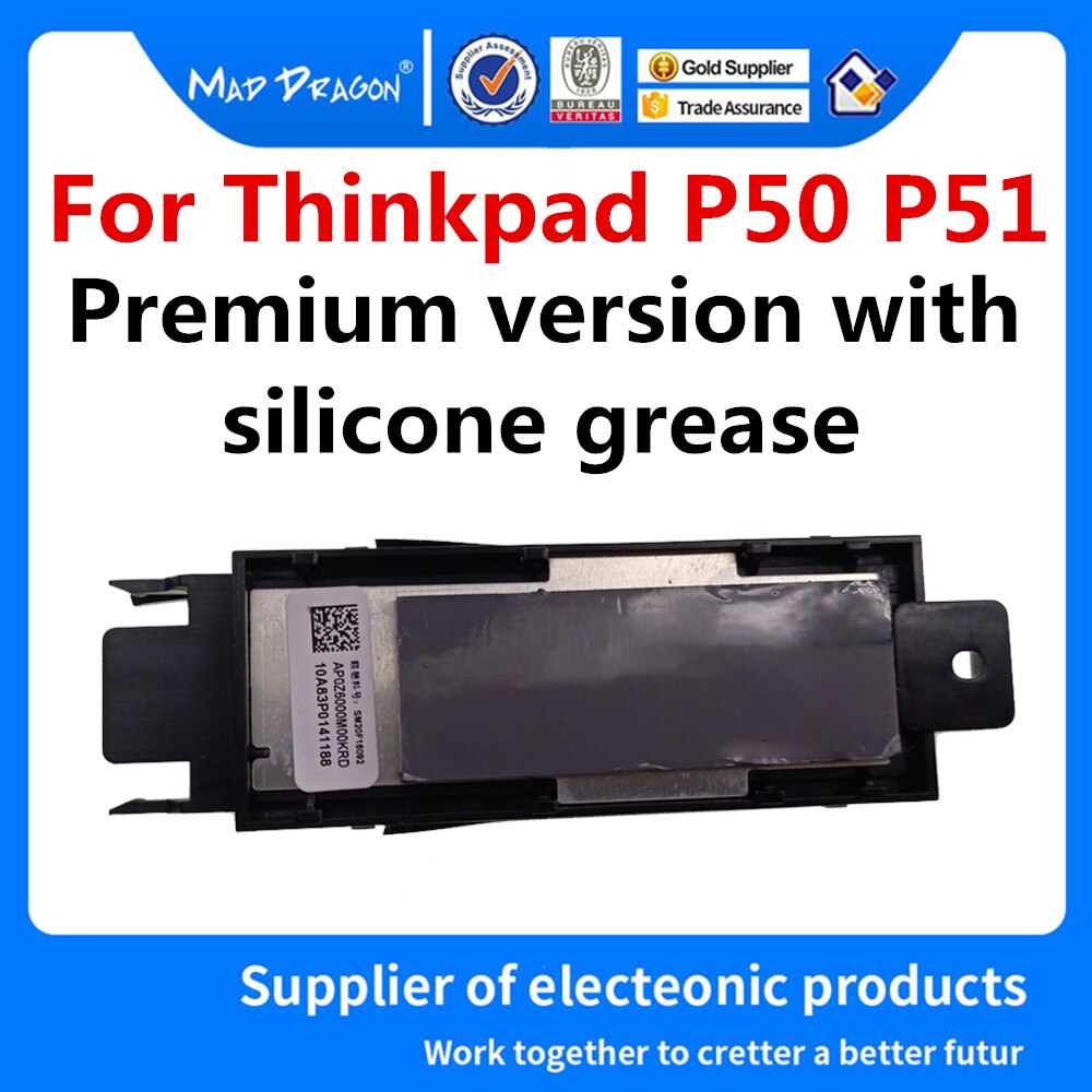 Pci M.2 Hdd _ Cable_Caddy Tray_Silver Papier Voor Lenovo Thinkpad P50 P51 Serie 00UR798 00UR835 00UR836 DC02C007C10 SC10K04563: Premium Edition