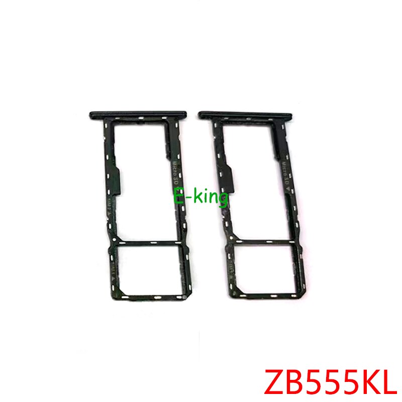 Voor Asus Zenfone Max M1 ZB555KL Sim Card Slot Lade Houder Sim Card Reader Socket