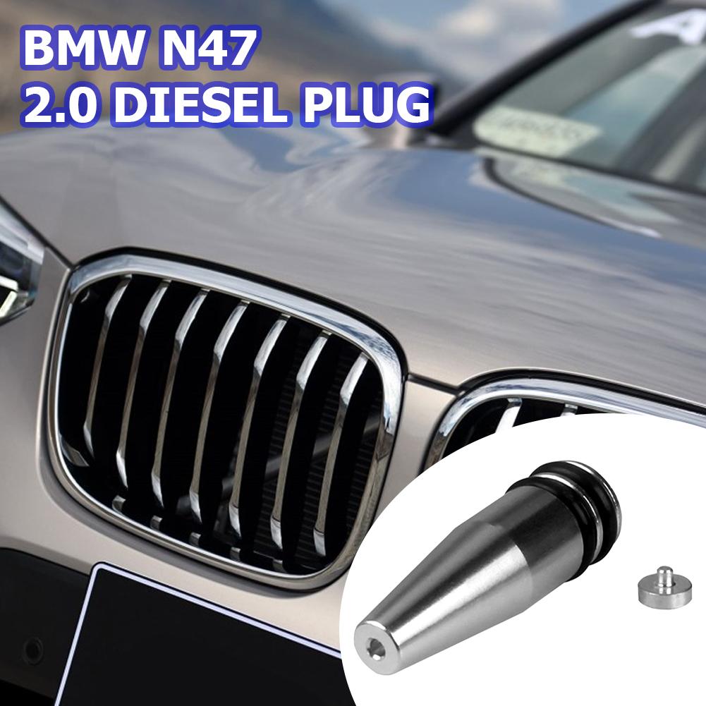 Swirl Flap Flaps Plug with O Rings for N47 2.0 D E81 E87 E88 E82 E90 E91 E92 E92 Oil Resistant Derivatives Car Maintenance Tools