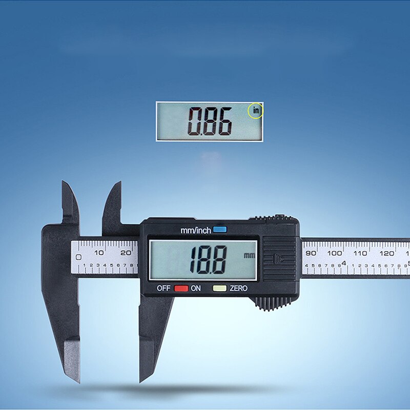 Metalen 150mm 6 inch LCD Digitale Schuifmaat Rvs Micrometer 0.1mm Digitale Schuifmaat Micrometer Meting