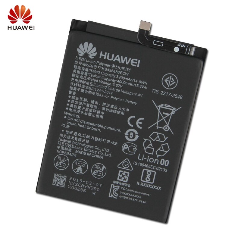 Batería De Repuesto Original HB436486ECW Para Huawei Mate10 Mate X ALP ...