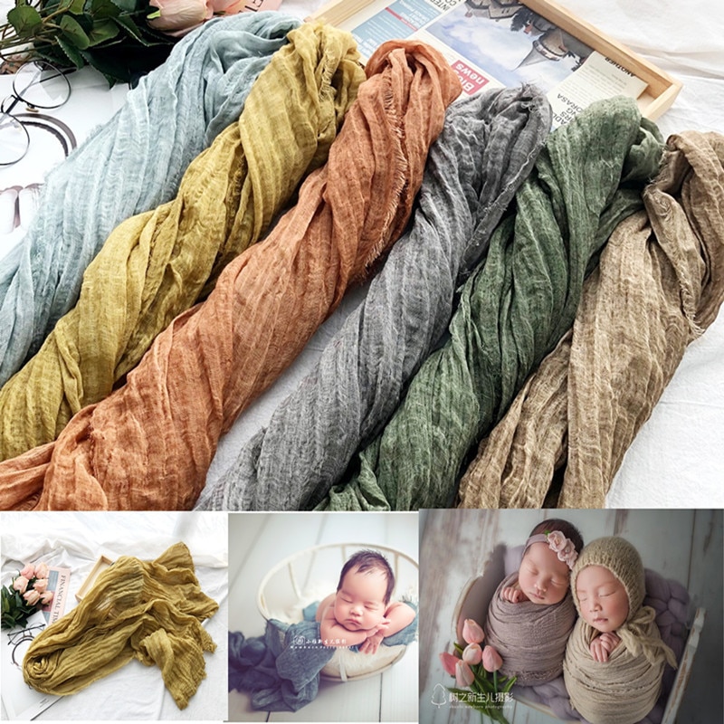 Newborn Photography Props Blanket Backdrop Baby Photography Studio Props Baby Wraps Photo Shooting Accessories Fabric