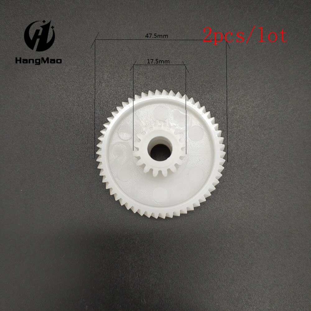 2pcs/lot Meat Grinder Parts Plastic Gear Parts for Meat Grinder MG-2501-18-3 fit Elenberg