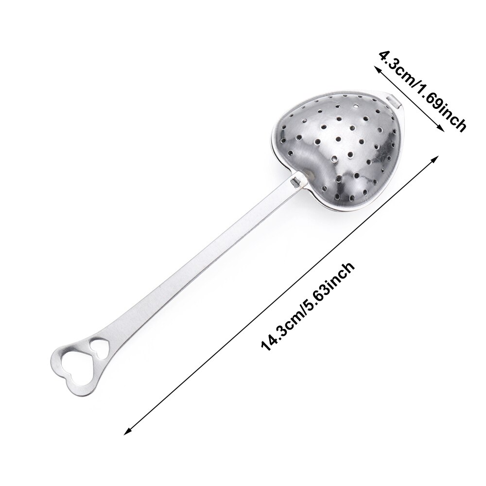 1PC Stainless Steel tea infuser Mesh Reusable Tea Bag Firmly Filter Tea strainer Mug Teapot Gadgets Durable Teaware