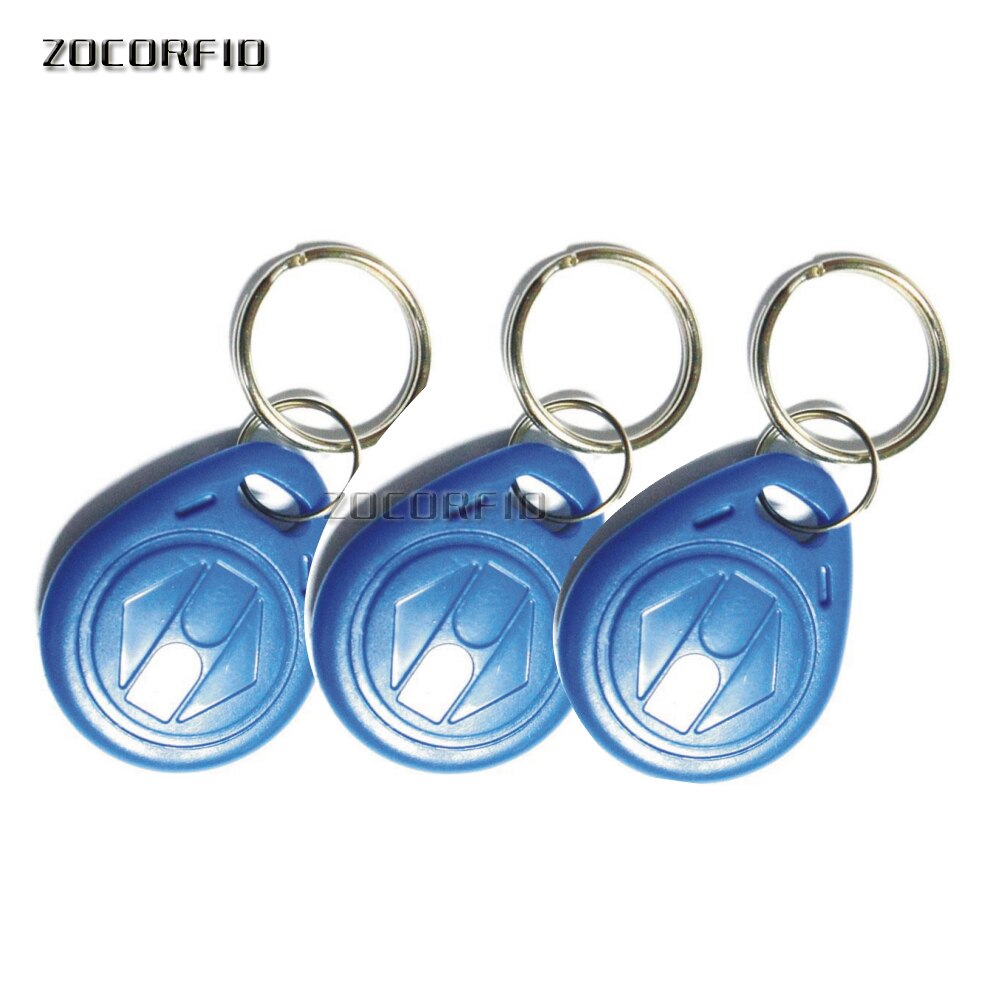 RFID EM4305 / EM5200 100 KHZ, tarjeta de acceso RFID regrabable de frecuencia, etiquetas de llave, código de reescritura, 125 piezas