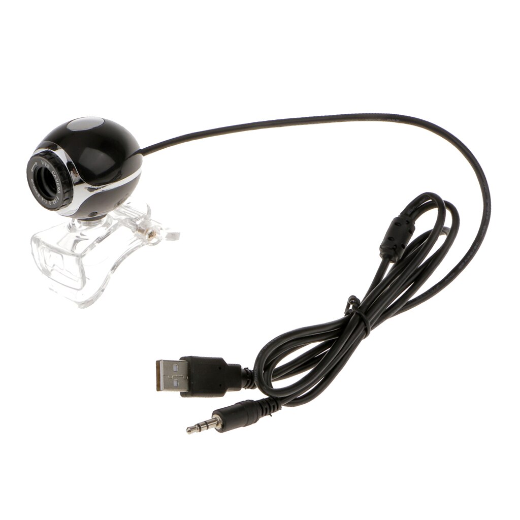 Computer USB2.0 HD Webcam Camera Gratis Drive ingebouwde Microfoon Clip-on Voor PC Laptop Computer Desktop HD camera