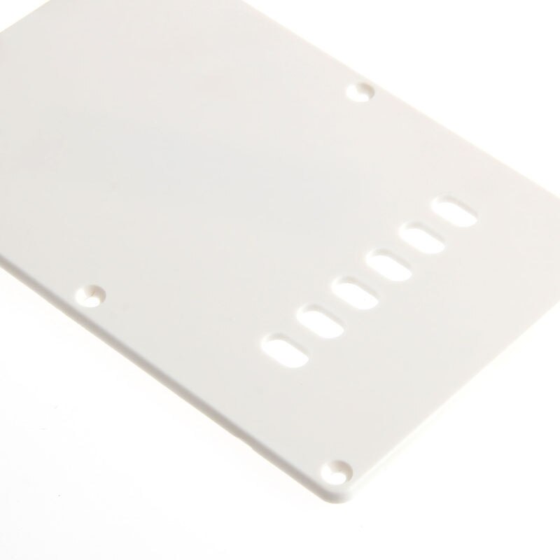 White Back Plate Tremolo Trem Cover for fender Stratocaster Strat Parts 62KF