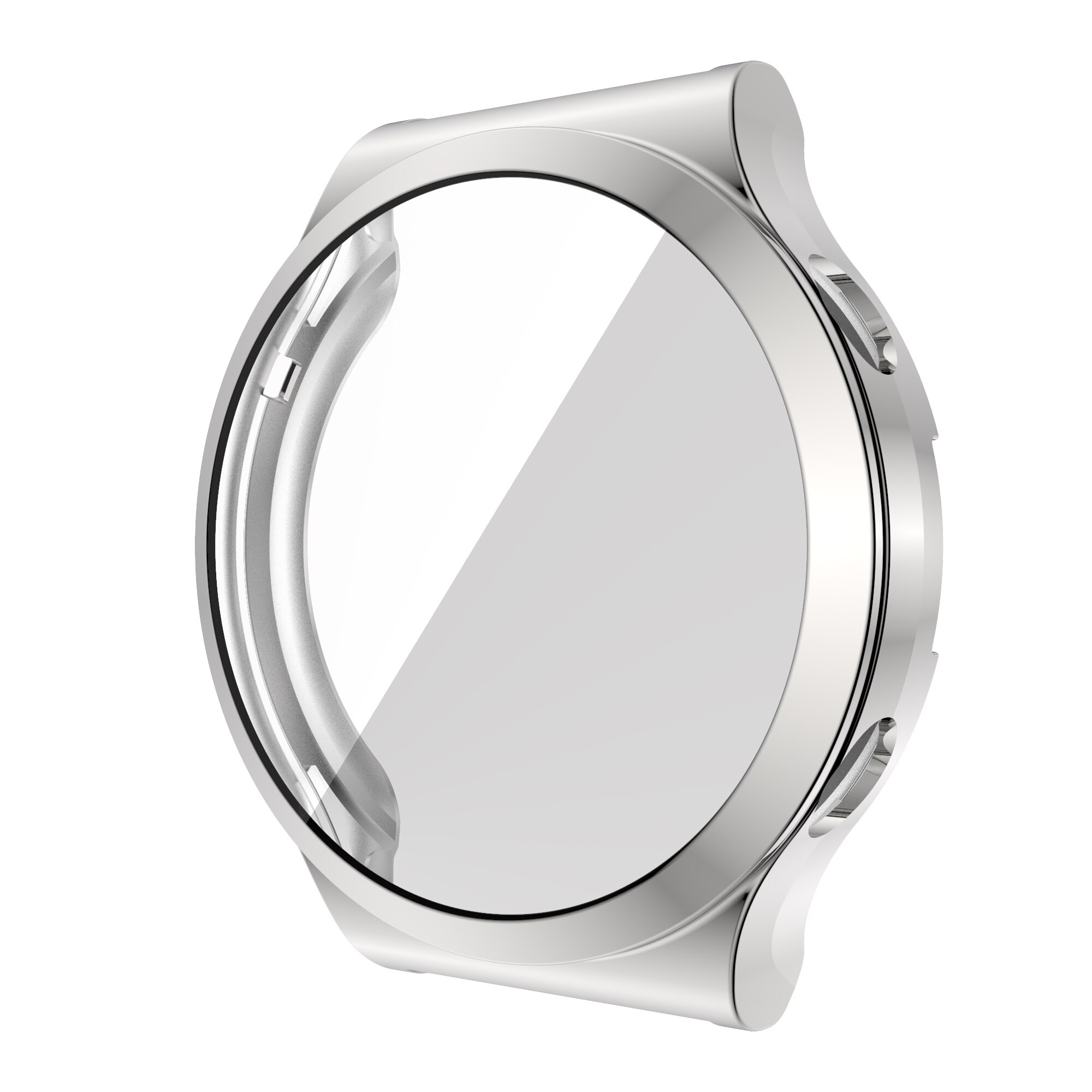 Tpu skjermbeskytterdeksel til huawei watch  gt2 gt 2 pro: Sølv
