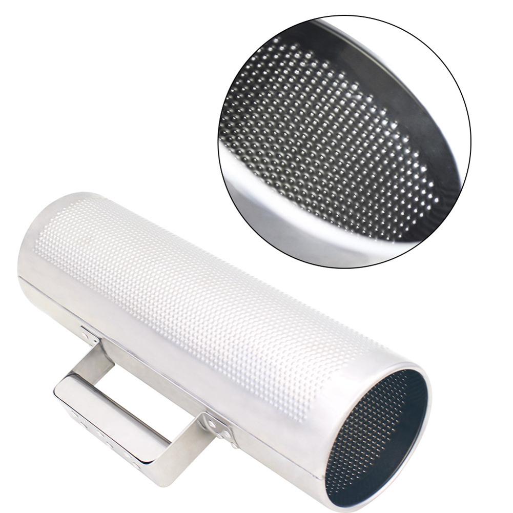 Instrument de musique à Percussion en métal, tonneau de sable, jouet pour enfants avec brosse de grattage, accessoires d&#39;équipement de musique