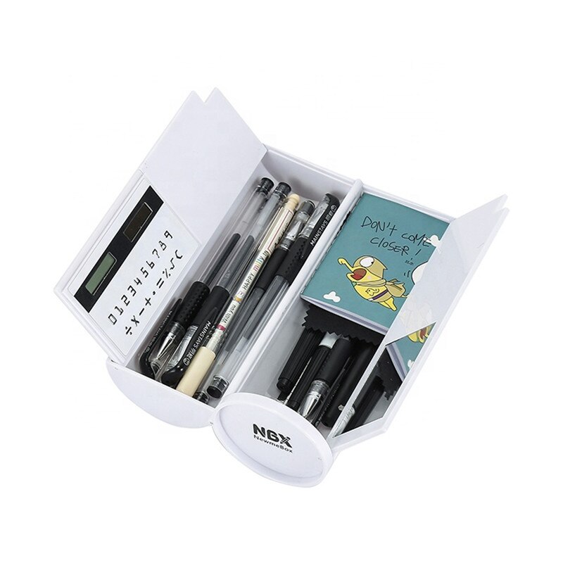 Stationery Box Newmebox School Cute Pencil Case For Students Double-sided Plastic Torage Boxes Hunter In The Sky