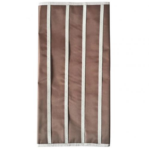 Multi-Pocket Student Table Desk Water Bottle Book Storage Hanging Bag Organizer: Brown