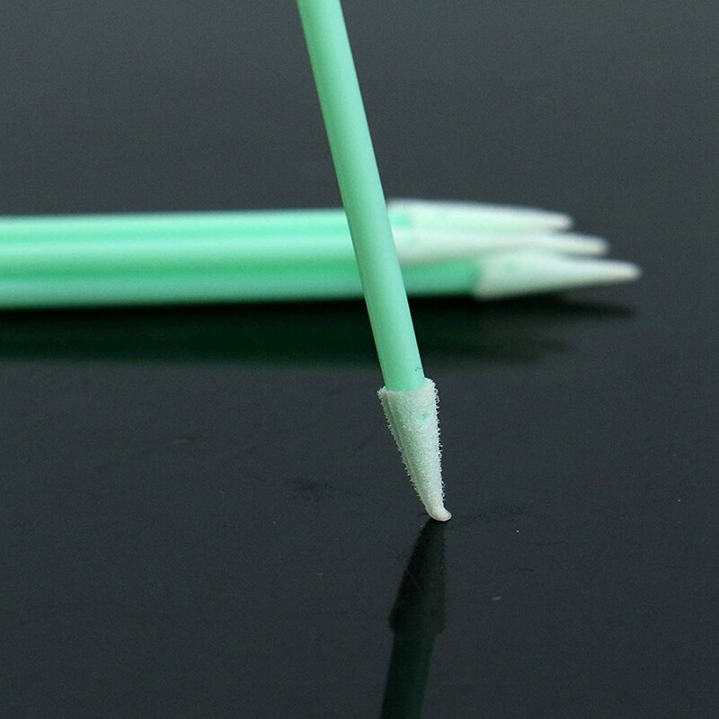 Fiber Optic Cleaning Sticks Fiber Optic Swabs For 1.25Mm LC/SC/FC Connectors 100PCS Fiber Cleaning Rod FTTH Tool
