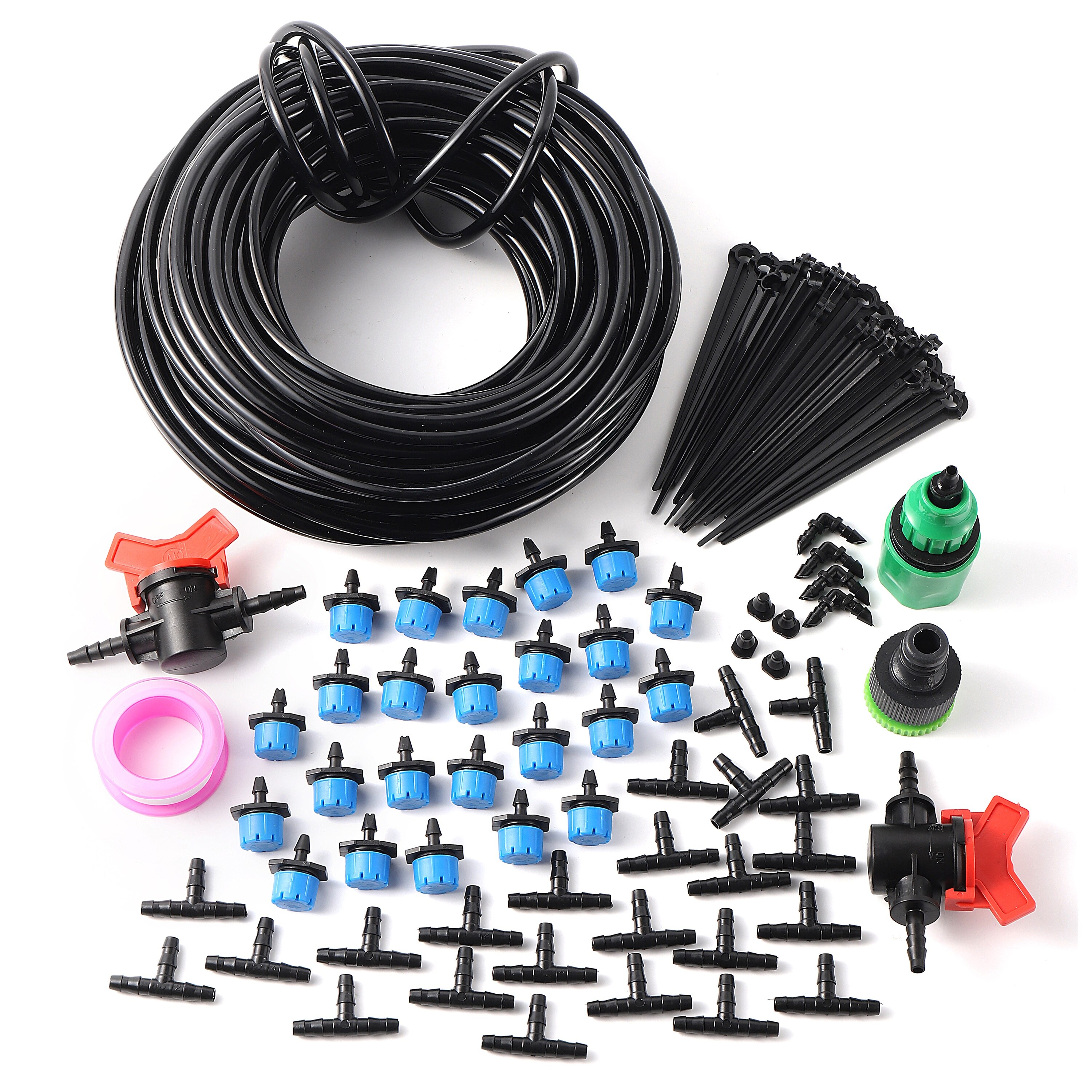 5/10/15/20/25/30/40m Micro-Drip-System Vegetable Flower Garden Home Balcony Patio Water-conserving Low-volume Irrigation Kit