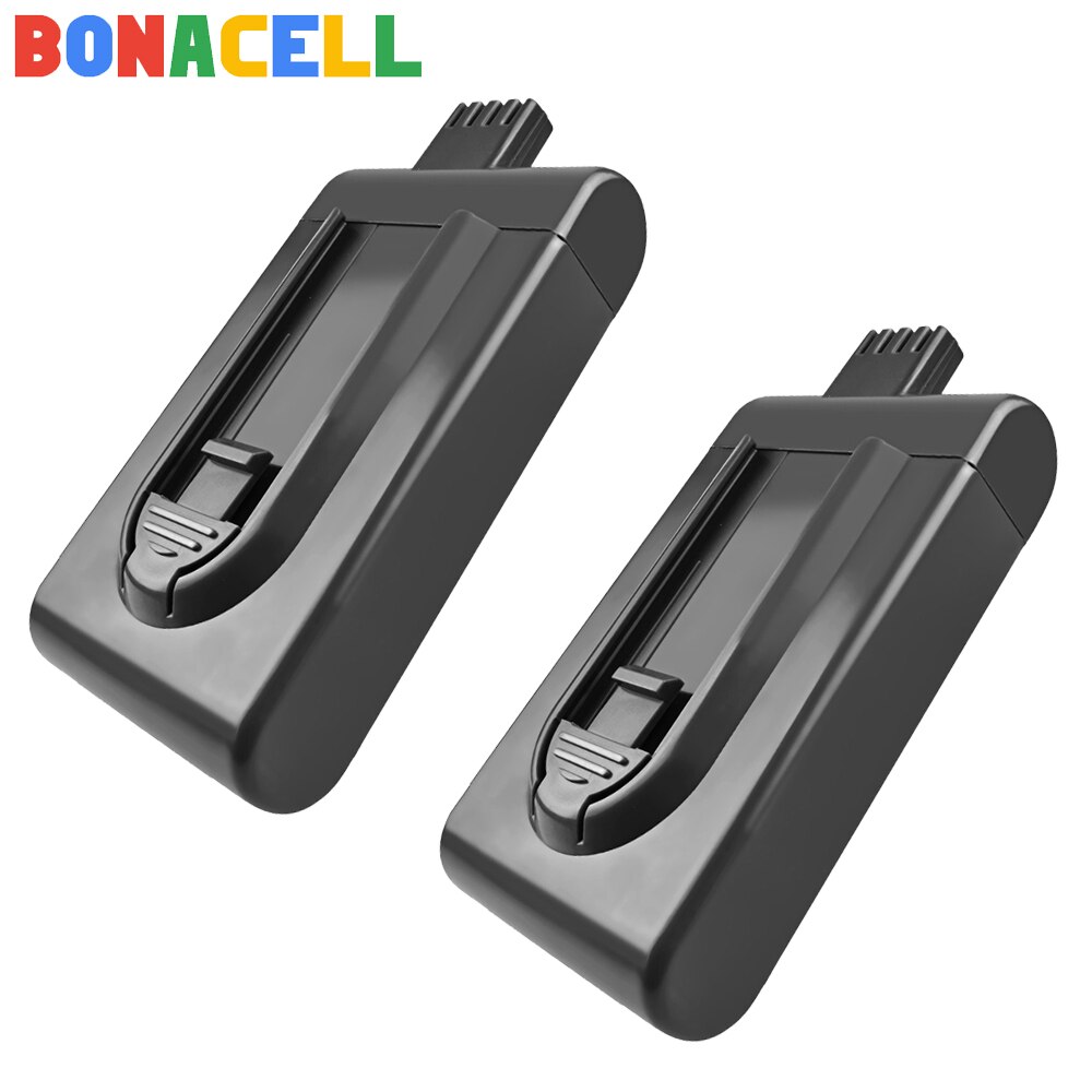 Bonacell 3500mAh 21.6V Li-ion DC16 aspirateur batterie de remplacement pour Dyson DC16 DC12 12097 BP01 912433-01: 2 PACK