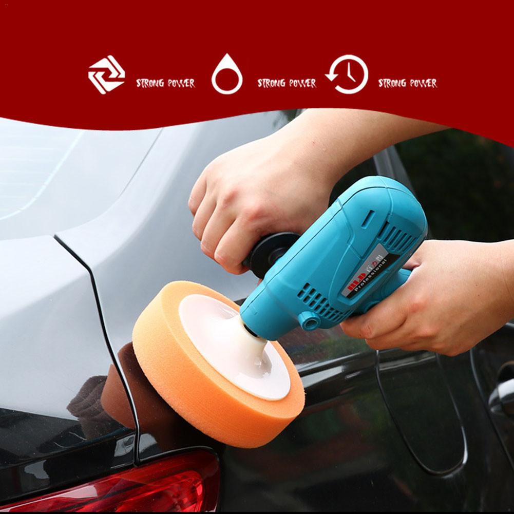 600W 220V Grinder Mini Polishing Machine Car Polisher Sanding Machine Orbit Polish Adjustable Speed Sanding Waxing Power Tools