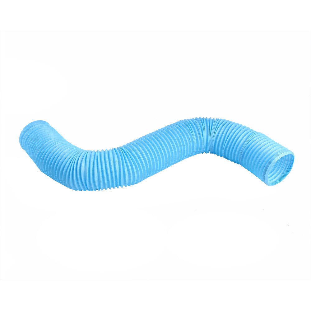 Trendy Funny Small Pet Hamster Tunnel Cage Toy Ferrets Rat Playing Hide Tube Indoor Training DIY Hideaway Pipeline Toys House: blue