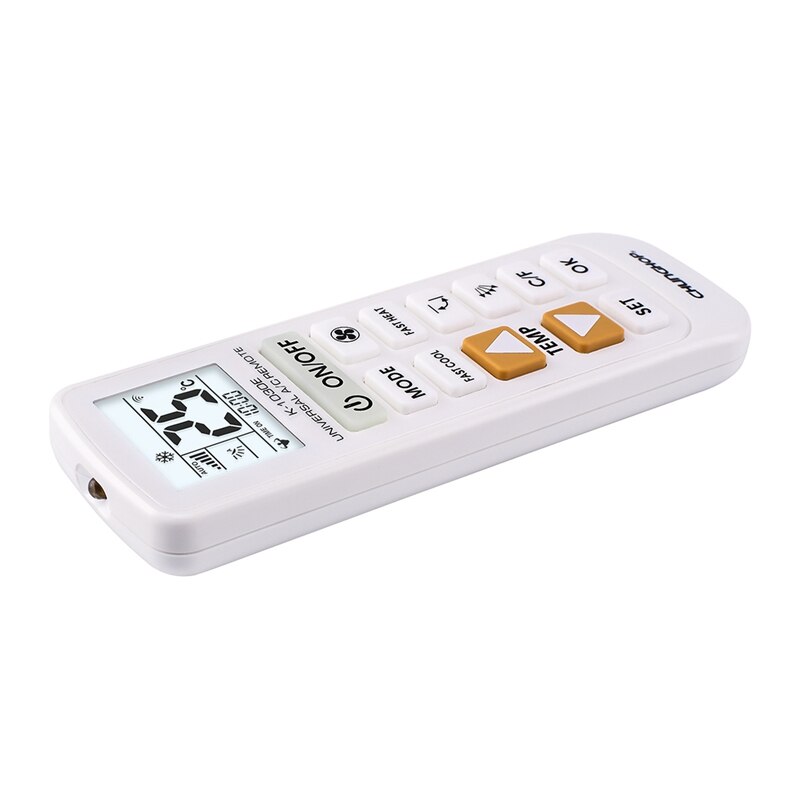 CHUNGHOP K-1030E Universal A/C Remote Control for Air Conditioner backlight Function Big Key Box Pack