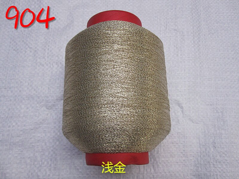 500g*1 piece Golden silk embroidery thread summer style sewing thread yarn for knitting yarn for crochet machine knit yarn zl4: 904
