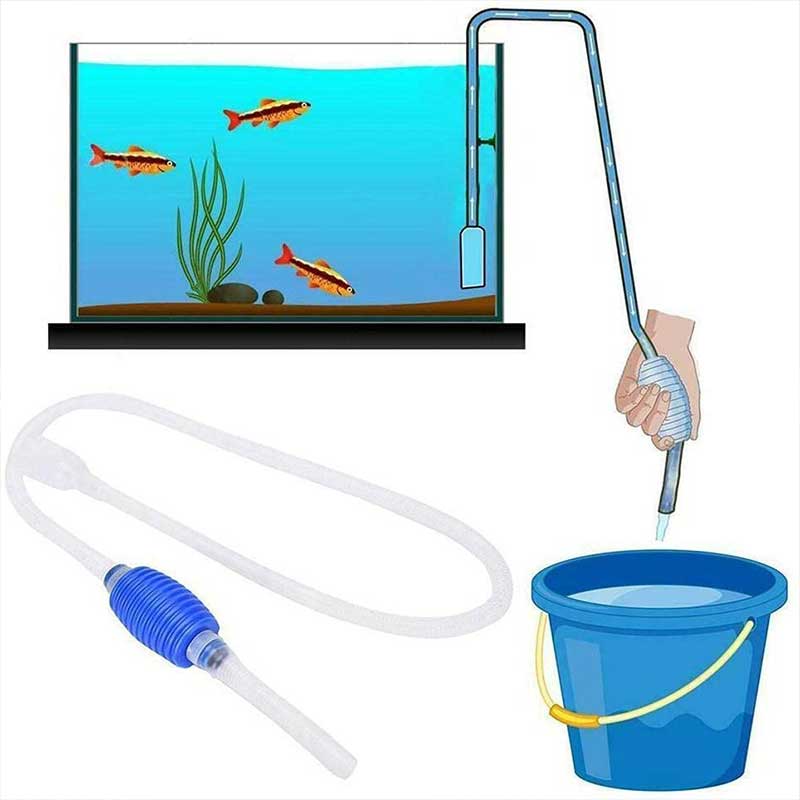 Aquarium Siphon Stofzuiger Voor Fish Tank Cleaning Grind &amp; Zand Aquarium Siphon Aquarium Water Changer