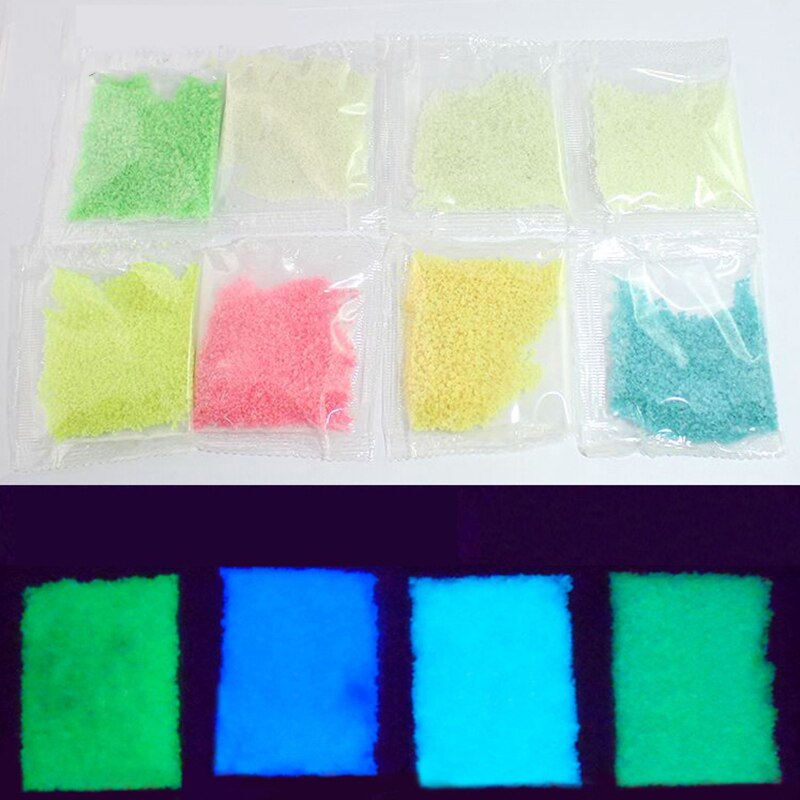 Diy Fluorescerende Lichtgevende Deeltjes Aquarium Zand Glow In The Dark Glow Pigment