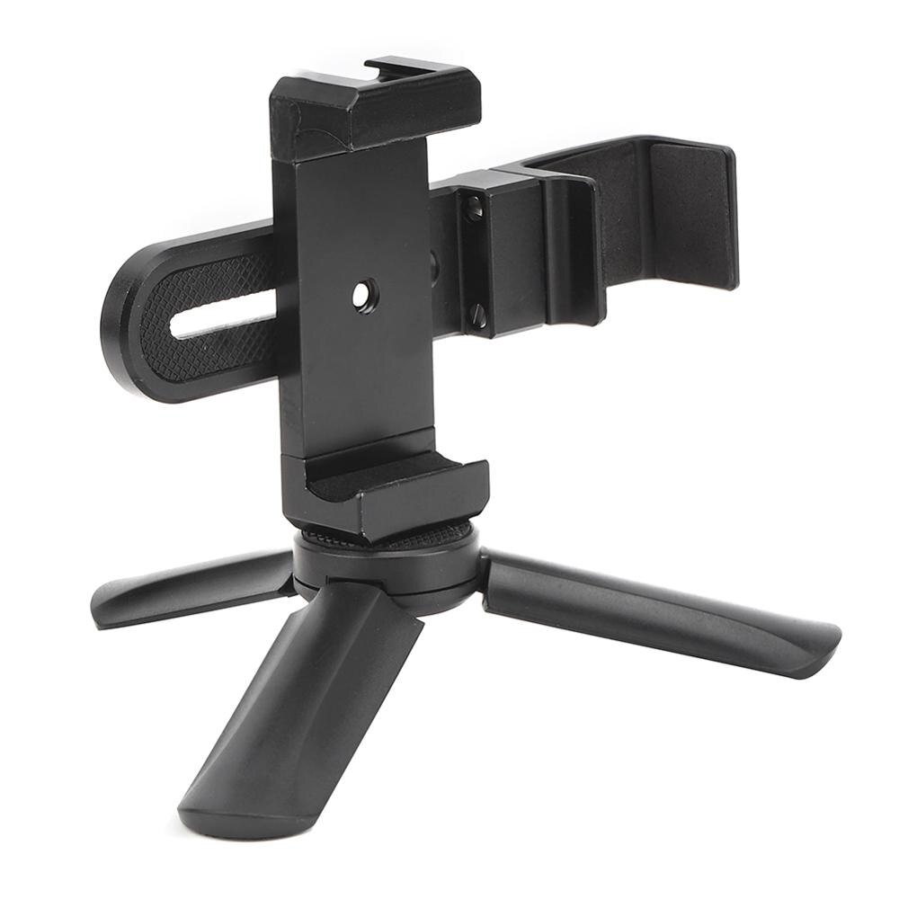 Portable Trépied Support avec Téléphone Clip De Fixation Lumière LED 1/4 "trou de vis D'expansion Kits Pour FIMI paume CARDAN CAMÉRA Accessoires: w Tripod