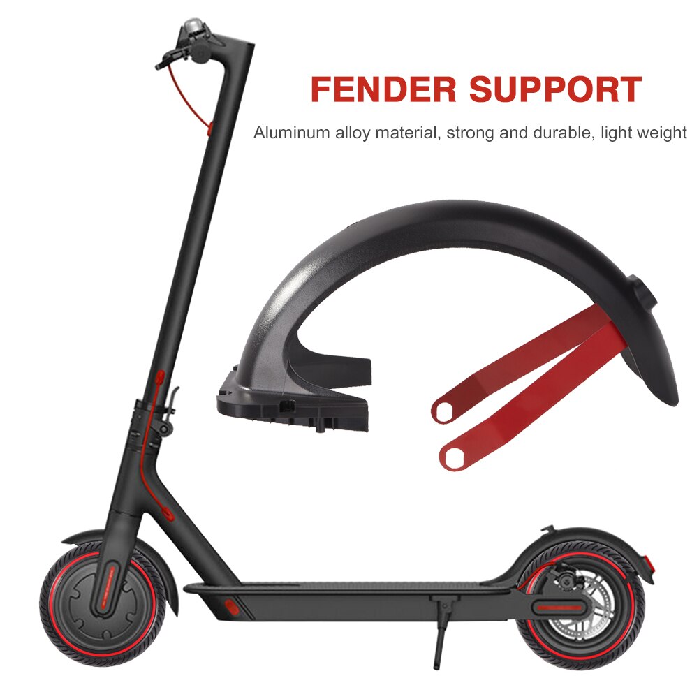 1Pc Aluminium Achterspatbord Ondersteuning Voor Ninebot Max G30 G30D Elektrische Scooter Spatbord Beugel Scooter Accessoires