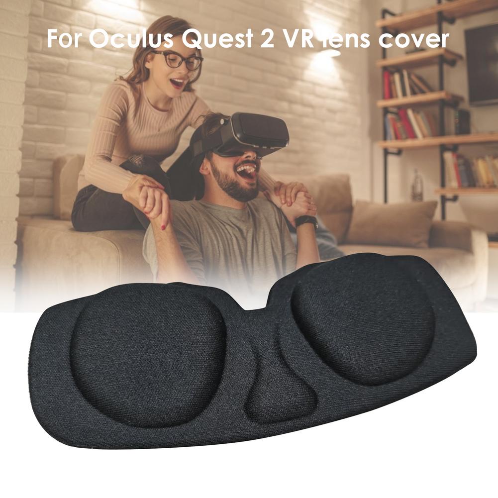 Cubierta protectora para lentes de VR Oculus Quest 2, accesorios de controlador, EVA, para Oculus Quest 2, lavable