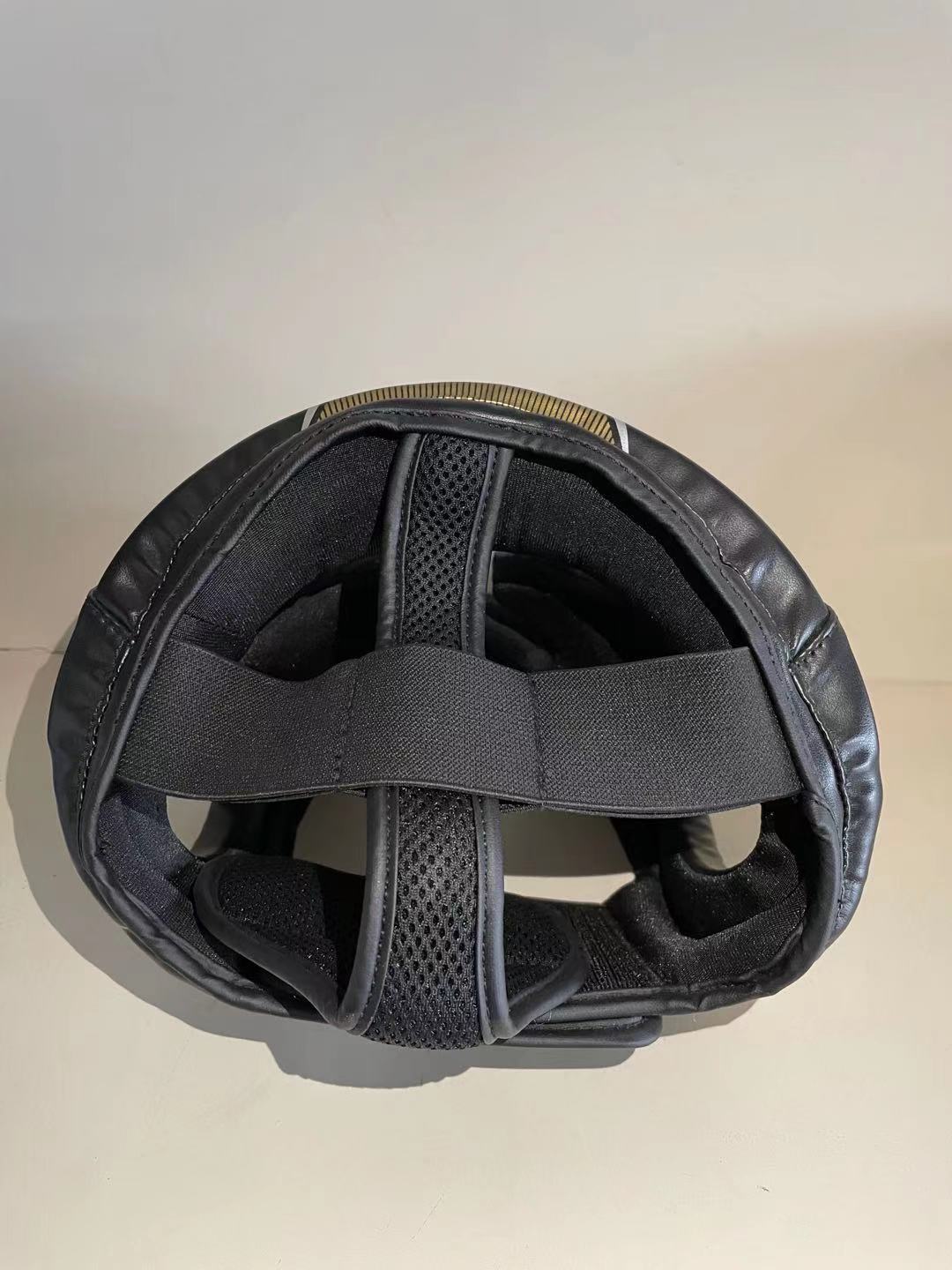 Casque de boxe MMA en Faux cuir, pour l'entraînement, Kickboxing, karaté, Taekwondo, pour hommes et femmes, pour enfants, Muay Thai Free Fight