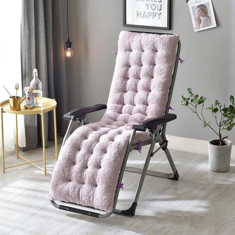 Chaiselong lang stol sædehynde rattan lænestole sofa pude kontor tatami hvilestol måtte vinduesmåtte: Lys lilla / 160 x 50 x 12cm