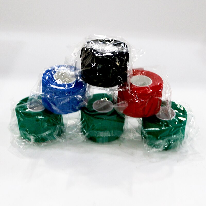 5 ruller/parti 3.8 cmx 9.1m gasbind golftape g-tape ishockey grip tape godt grep for hockeyhansker hindrer sovetape